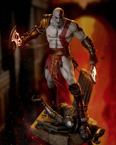 Kratos young spartan rage - young,