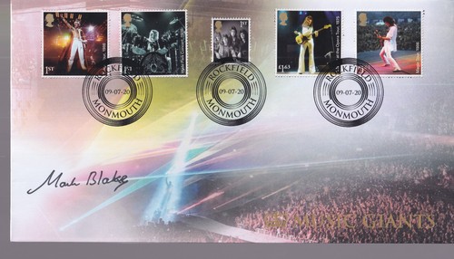 2020 queen fdc signed mark - signed, by