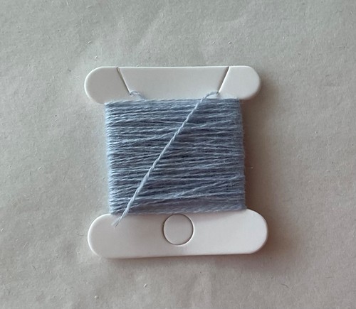 Pale blue cashmere darning - pale,