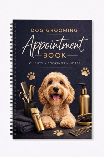 Dog grooming appointment book - appointment,