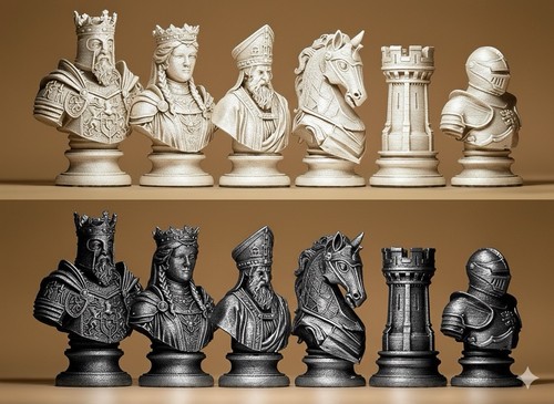 Custom medieval chess - custom,