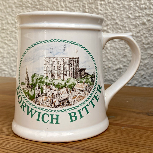 Norwich bitter tankard - bitter, mug