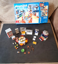 Playmobil 4283 Kitchen Complete With Box In VGC 2007 Charity Sale