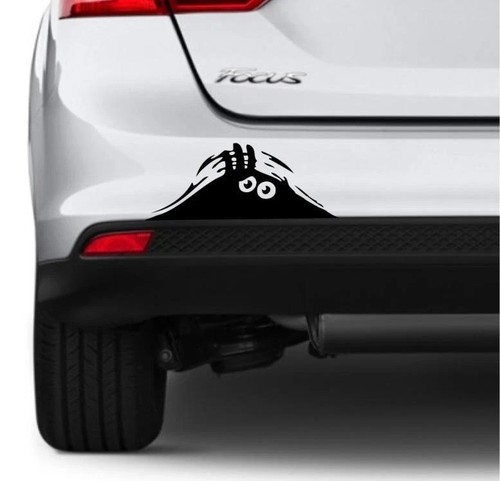 Scary monster peeper funny - peeper, car