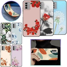 Elegant Floral TPU Phone Case Soft Cover For HMD Pulse Pro Nokia C32 G42 G22 C12
