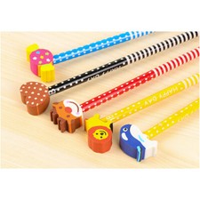 12-100pc Pencils With Cute