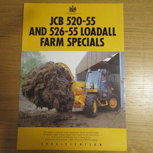 Jcb 520 and 526 - 520-55, loadall