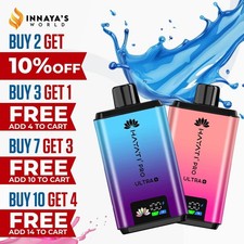 Hayati Pro Ultra Plus Pod Kit 25000 Puffs 25K Rechargeable Prefilled Device UK