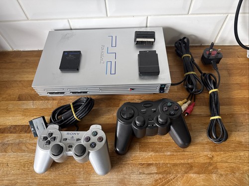 Sony playstation silver - 2,