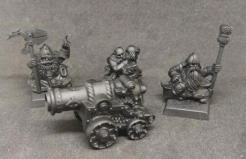 Warhammer dwarf cannon crew - dwarf,