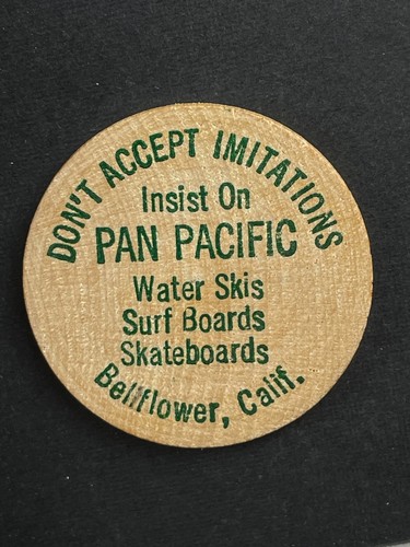 Bellflower wooden nickel - bellflower, ca