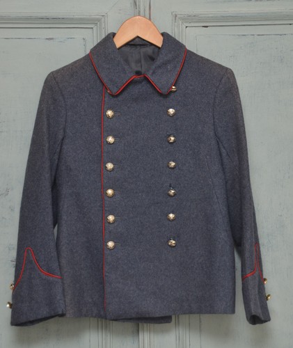 Women vintage military blue - vintage,