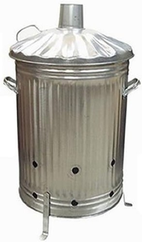 90l metal garden incinerator - 90l,