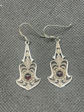 Vintage 925 Silver & Red