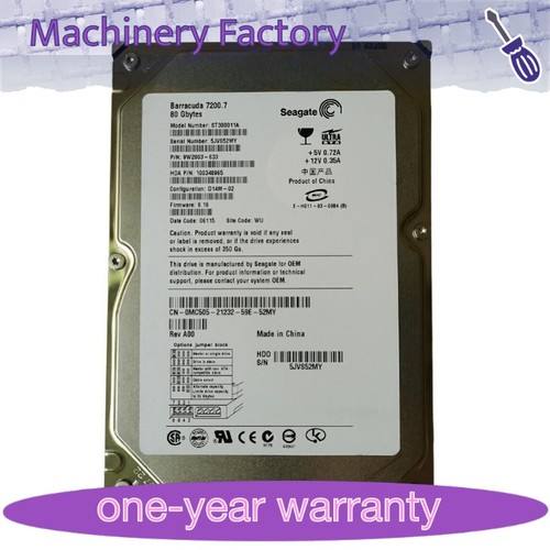 New seagate st380011a - new, 80