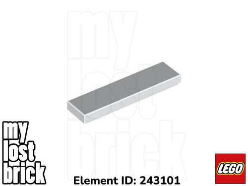Lego part 2431 tiles 1x4 - part,