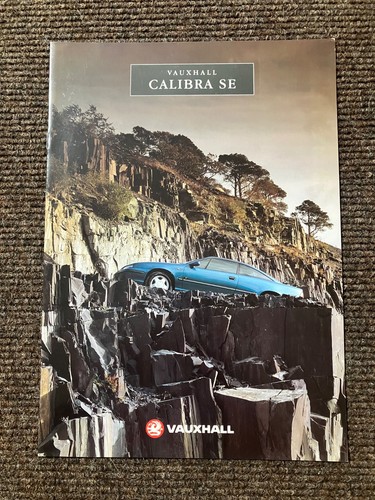 Vauxhall calibra brochure - calibra, se