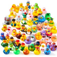 15 Pcs Rubber Ducks Random