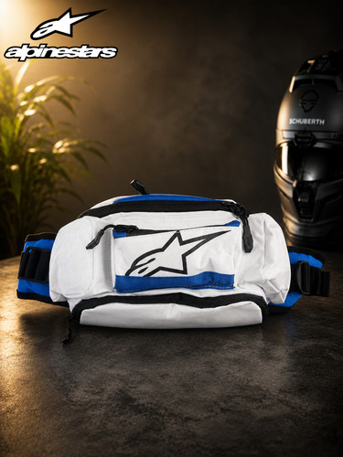 Alpinestars white blue - alpinestars, white/blue