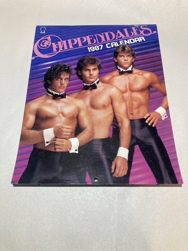 Rare 1987 chippendales wall - chippendales,