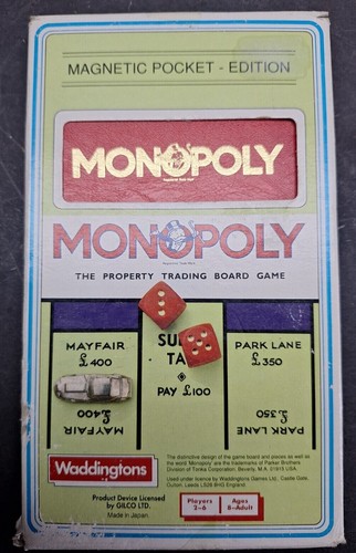 Monopoly magnetic pocket - magnetic,