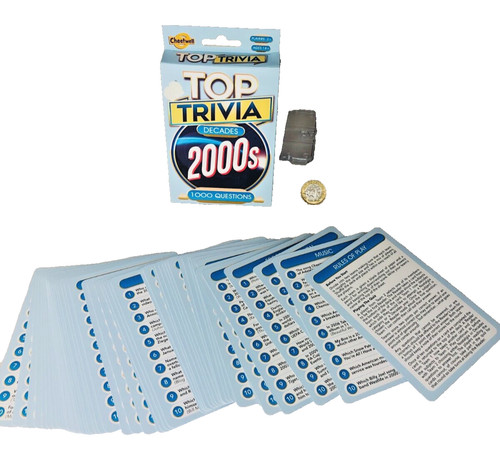 Game cards top trivia - cards,