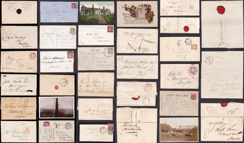 Sussex surrey postmarks - sussex, +
