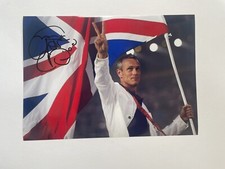 Mark Foster Hand Signed A4 Photo Olympics Team GB Swimming COA