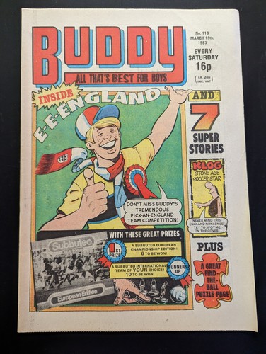 Buddy comic 110 march - buddy, 19th
