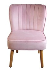 Velvet Bedroom chair  accent 