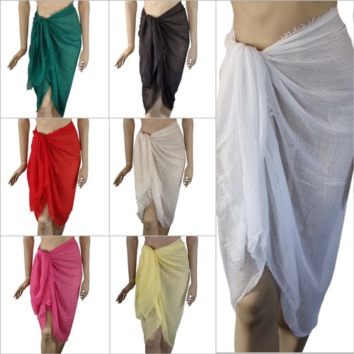 Beach sarong crinkle soft - beach,