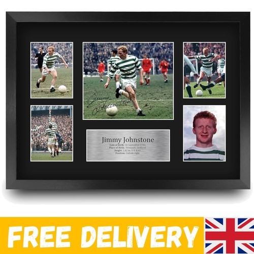 Signed jimmy johnstone - signed,