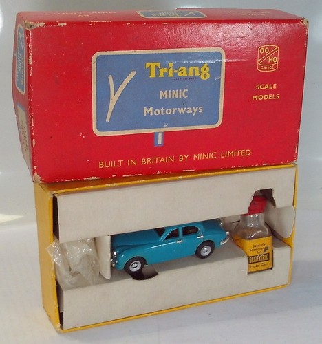 Triang minic motorways - triang, jaguar