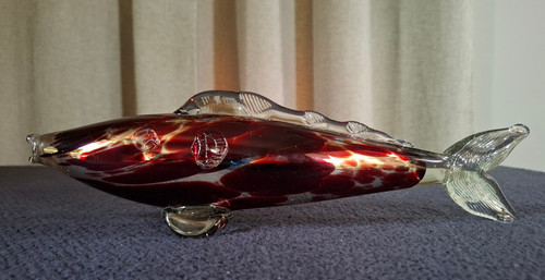 Medium maroon and silver - and,
