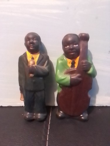 Two vintage jazz musicians - two,