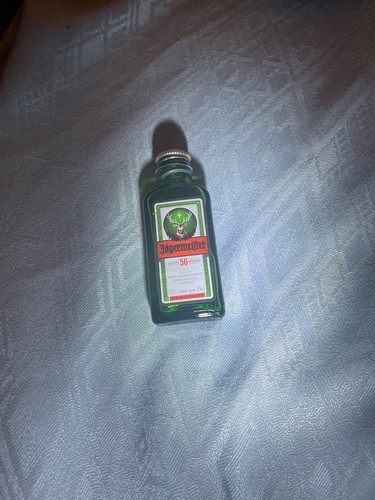 Jagermeister miniature empty - miniature,