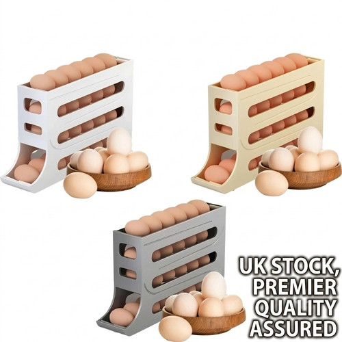 Rolling egg dispenser tier - rolling, 4