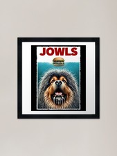 Funny Tibetan Mastiff and