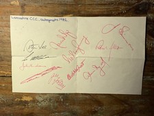 SIGNED Lancashire County