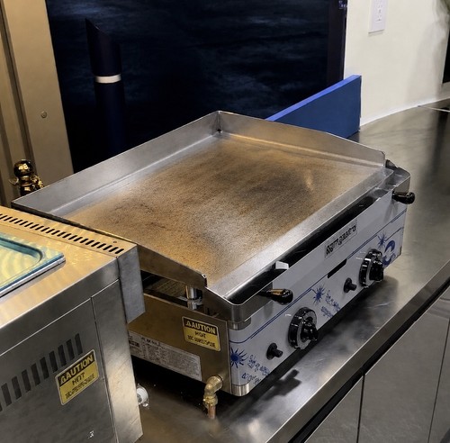 Commercial gas lpg griddle - gas,