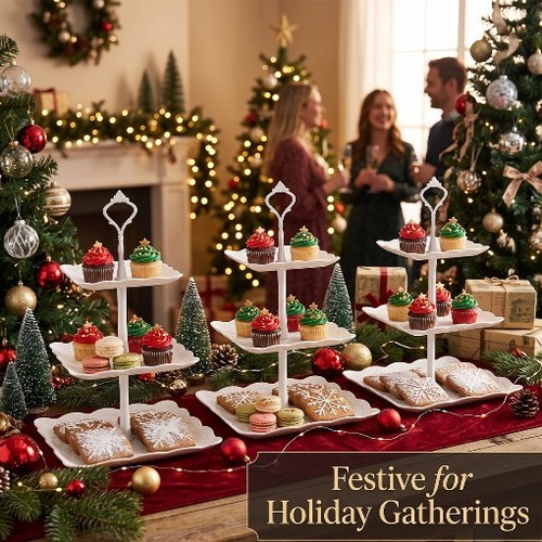 3pcs tier cake stand - 3,