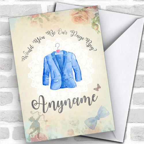 Page boy vintage - page, on
