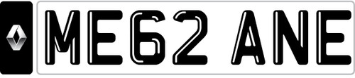 Megane registration number - megane,