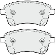 Apec Blue Brake Pads - Front