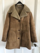VINTAGE 1970’s RICHARD DRAPER SHEEPSKIN COAT, 38” CHEST, 3 BUTTON