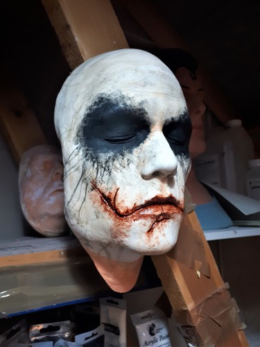 Life size bust joker prop - life,