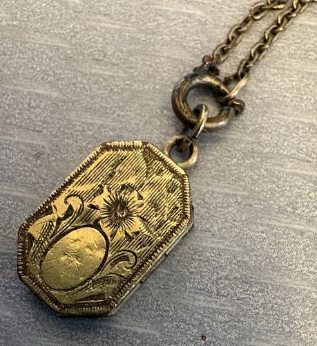 Antique gold filled teething - gold,