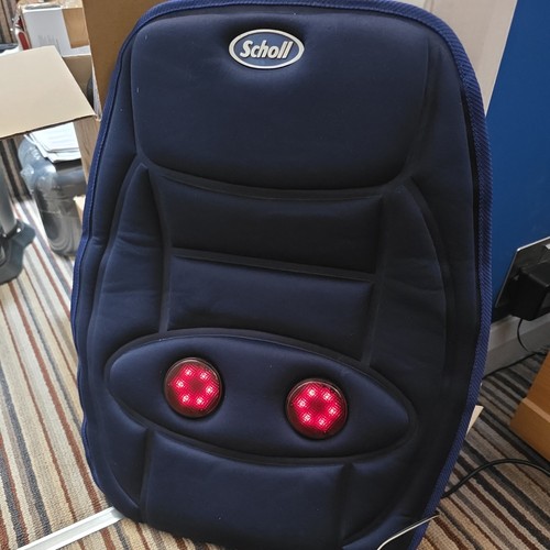 Scholl back cushion massager - scholl,