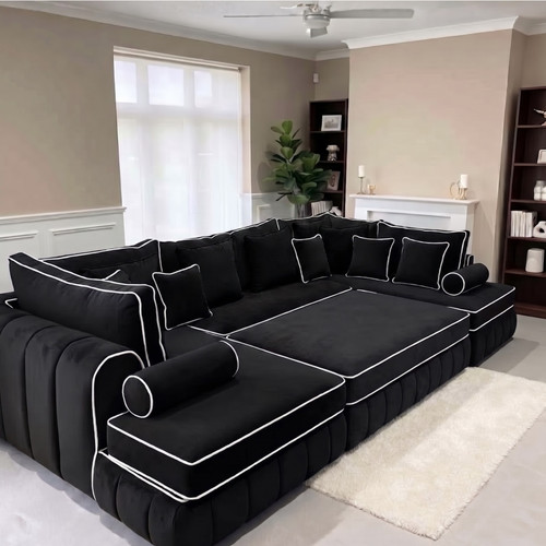 Lilly shape daybed chaise - u-shape,