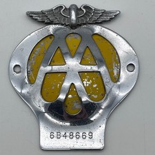 Vintage AA Car Badge –